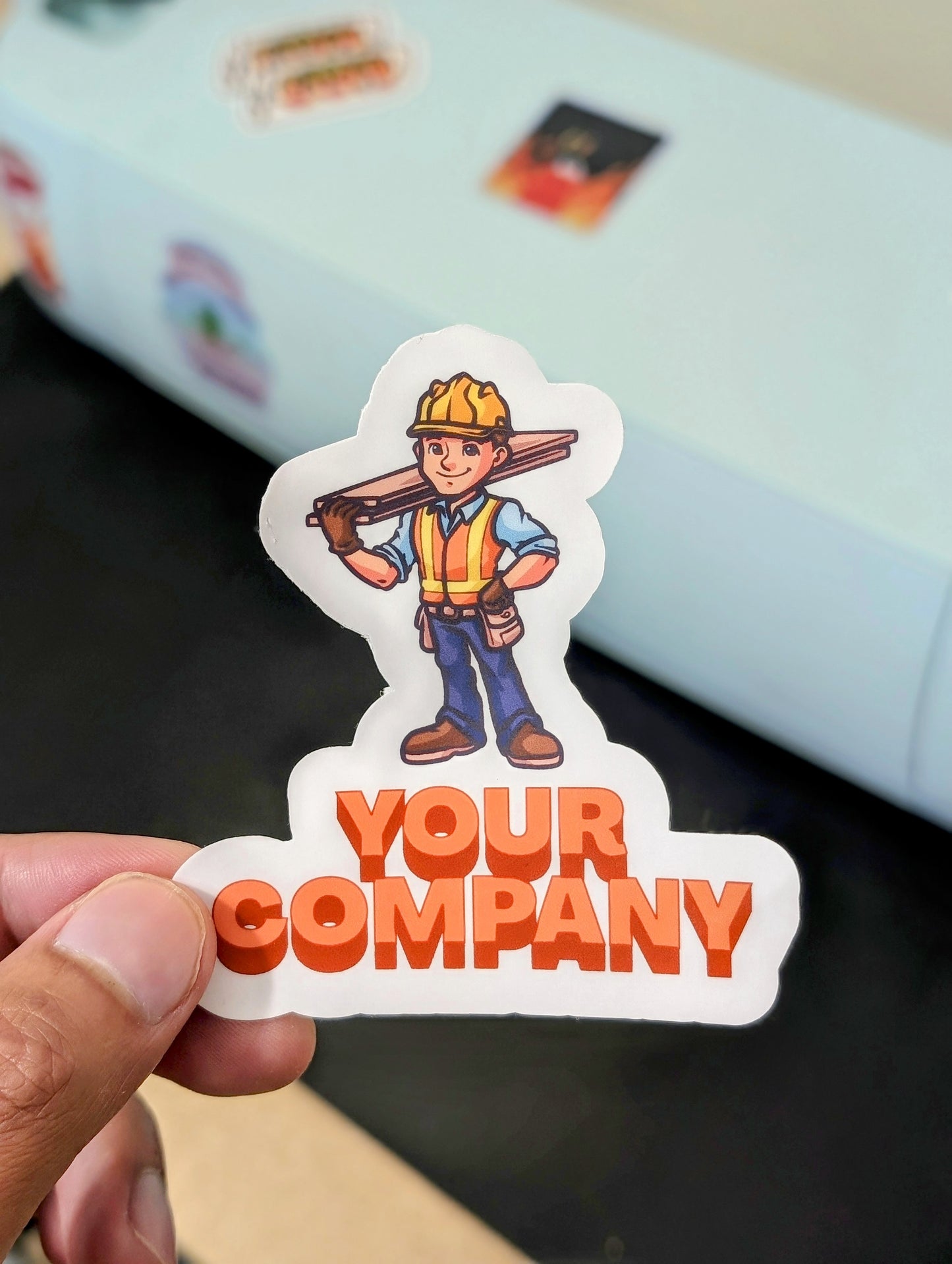 Custom vinyl stickers