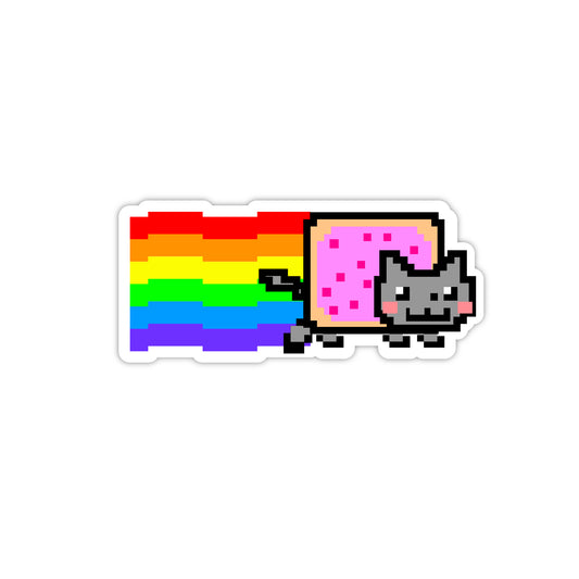 Nyan Cat Meme Holographic